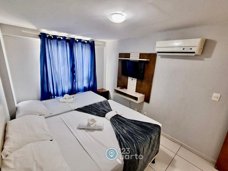 Israel Flat | Coração de Tambaú by 123Quarto