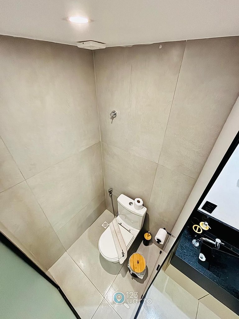 Apto Luxo Pé na Areia no Bessa | 123Quarto #GS118