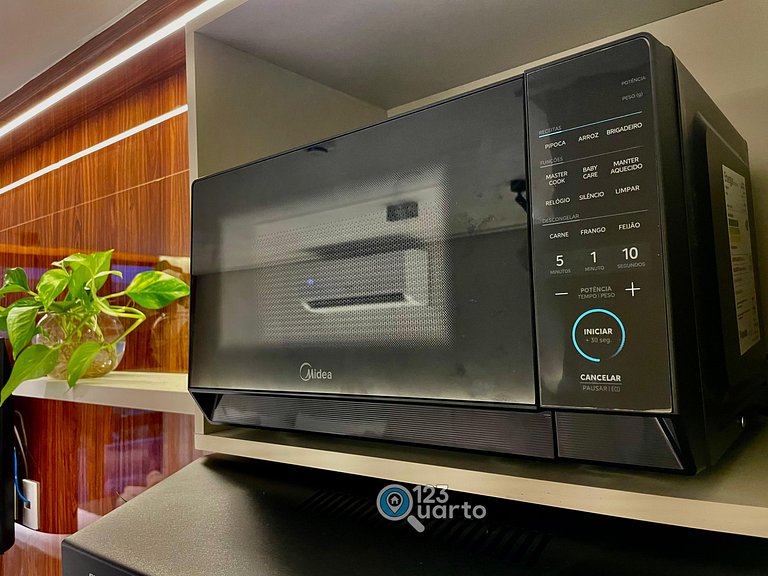 Apto Luxo com Hidro & Piscina no Rooftop #T32C