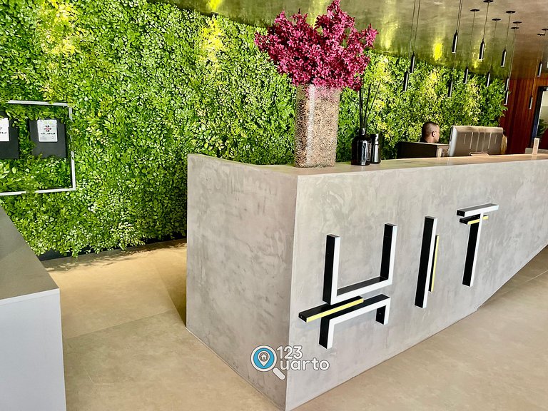 Apto Luxo com Hidro & Piscina no Rooftop #T32C