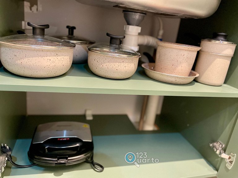 Studio Luxo Com Piscina Na Cobertura #252C