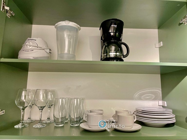 Studio Luxo Com Piscina Na Cobertura #252C