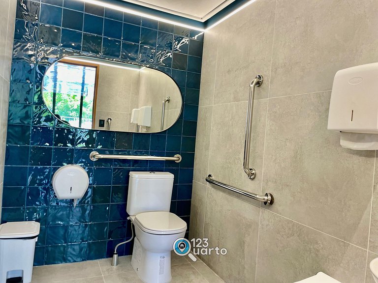 Studio Luxo Com Piscina Na Cobertura #252C