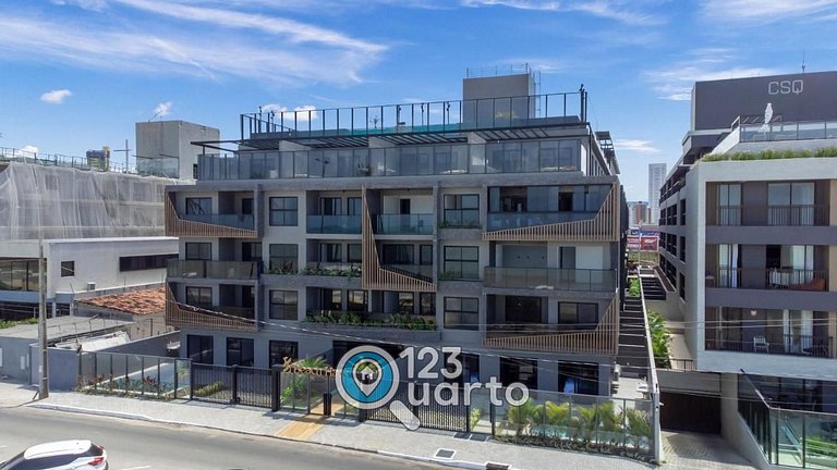 Beach Haus By 123Quarto | Conforto, Varanda #BH115