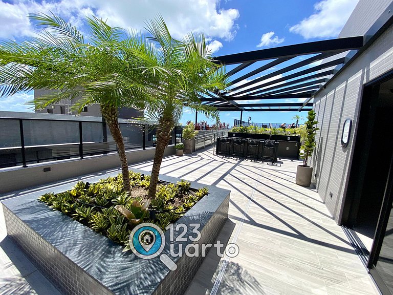 Beach Haus By 123Quarto | Conforto, Varanda #BH115