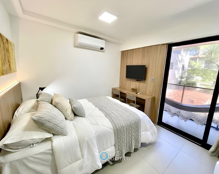 Beach Haus By 123Quarto | Conforto, Varanda #BH115