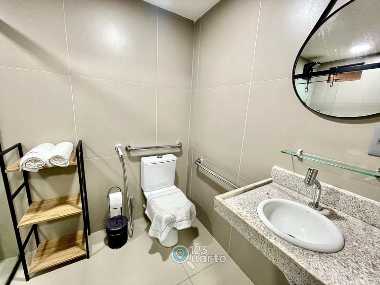 Beach Haus By 123Quarto | Conforto, Varanda #BH115