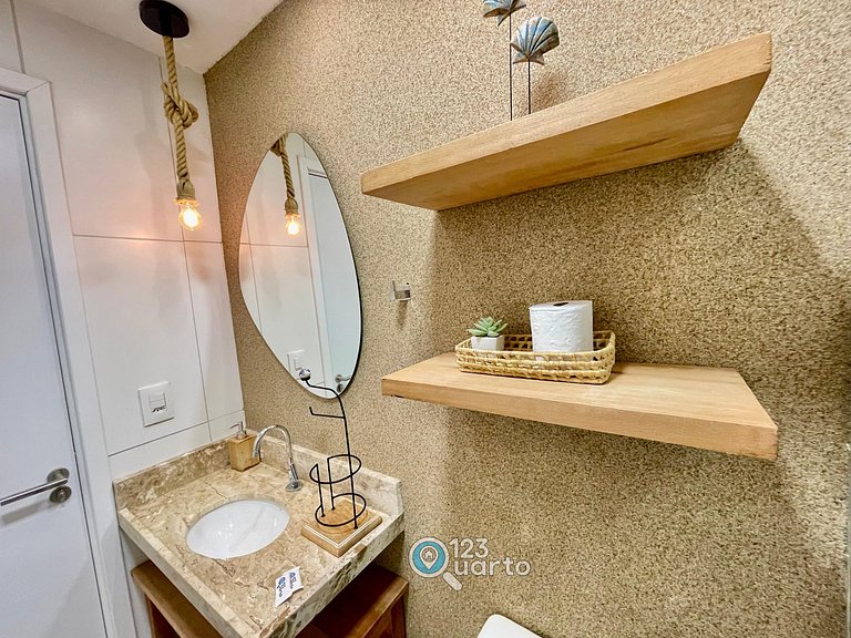 Apartamento Vista Mar em Cabedelo | 123Quarto