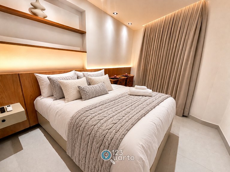 Flat Deluxe & Confort | Solaz by 123Quarto #SOL209