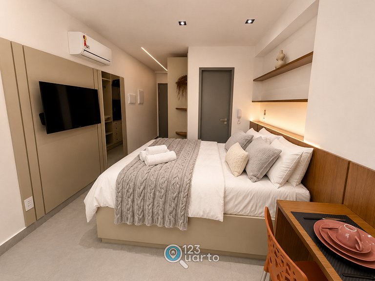 Flat Deluxe & Confort | Solaz by 123Quarto #SOL209