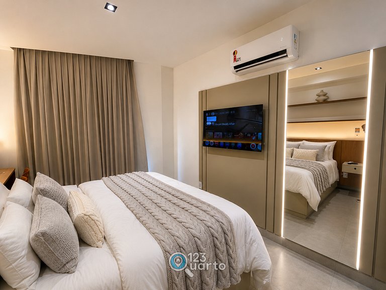 Flat Deluxe & Confort | Solaz by 123Quarto #SOL209