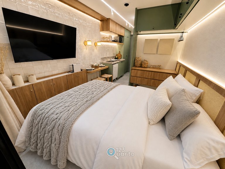 Brisa Flat | Hit Cabo Branco by 123Quarto