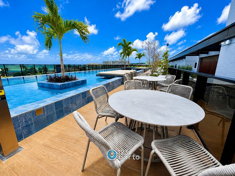 Brisa Flat | Hit Cabo Branco by 123Quarto