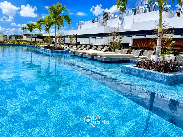 Brisa Flat | Hit Cabo Branco by 123Quarto