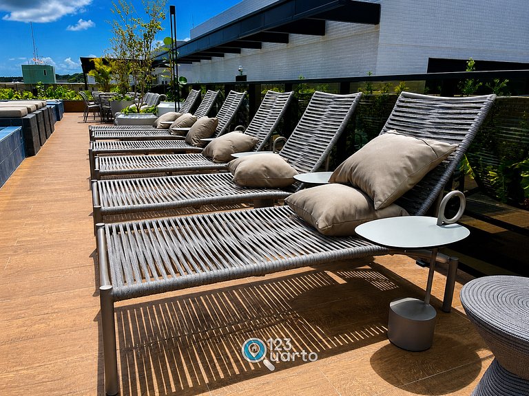 Brisa Flat | Hit Cabo Branco by 123Quarto