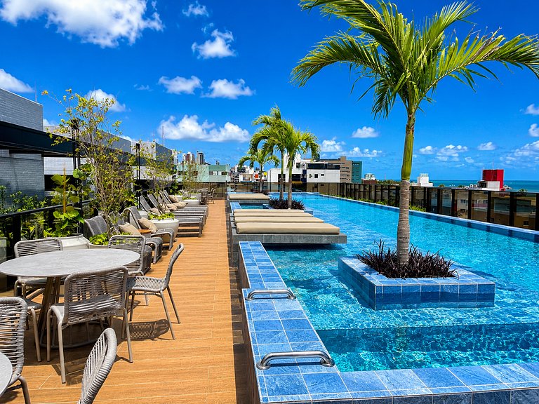 Brisa Flat | Hit Cabo Branco by 123Quarto