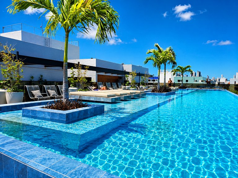 Brisa Flat | Hit Cabo Branco by 123Quarto