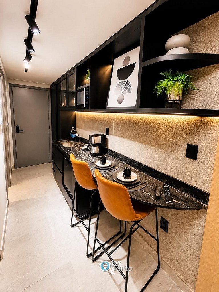 Flat Luxo | Hit Cabo Branco by 123Quarto