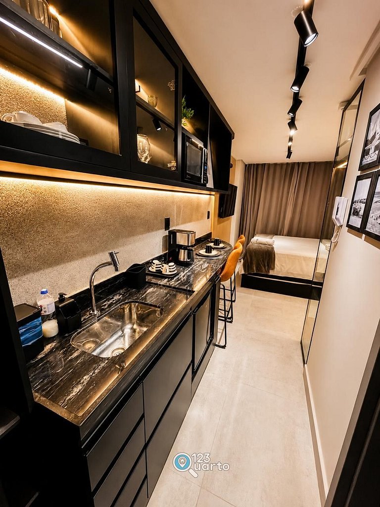 Flat Luxo | Hit Cabo Branco by 123Quarto