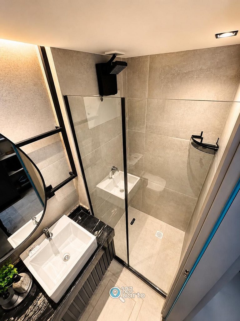 Flat Luxo | Hit Cabo Branco by 123Quarto