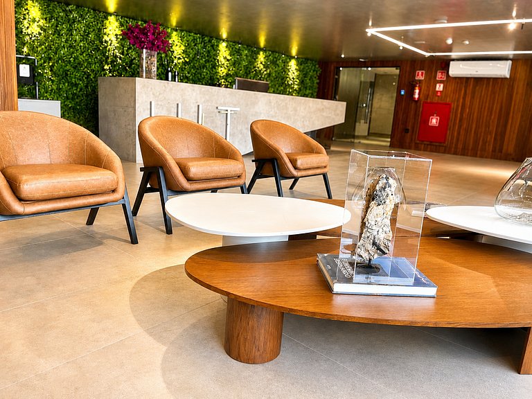 Flat Luxo | Hit Cabo Branco by 123Quarto