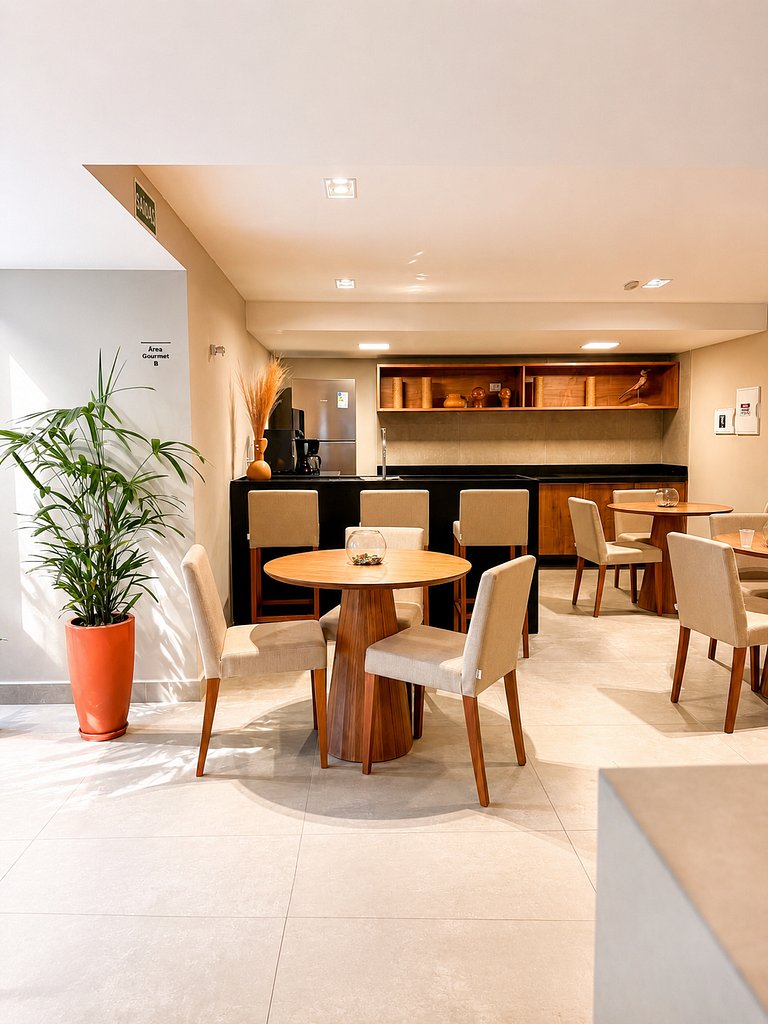 Apto Luxor Stúdio | Bauten by 123Quarto