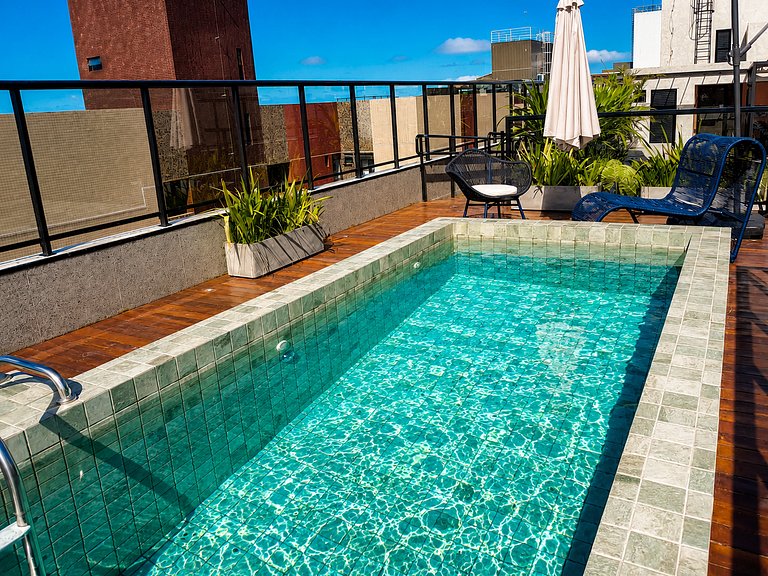 Apto Luxor Stúdio | Bauten by 123Quarto