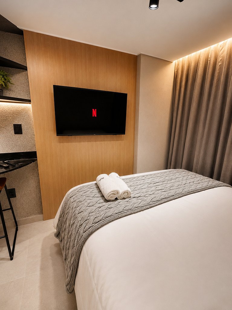 Flat Luxo | Hit Cabo Branco by 123Quarto