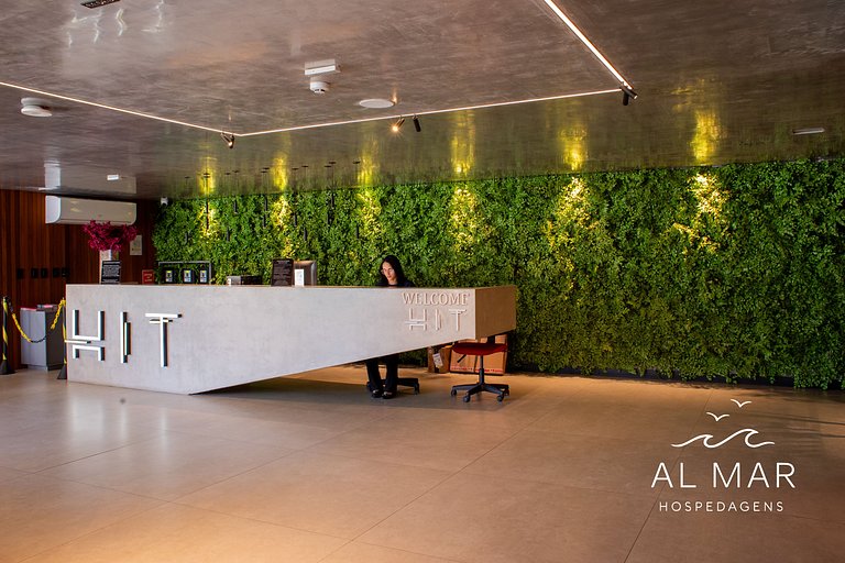 Apto Luxo com Hidro & Piscina no Rooftop #T32C