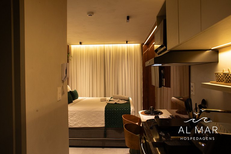 Apto Luxo com Hidro & Piscina no Rooftop #T32C