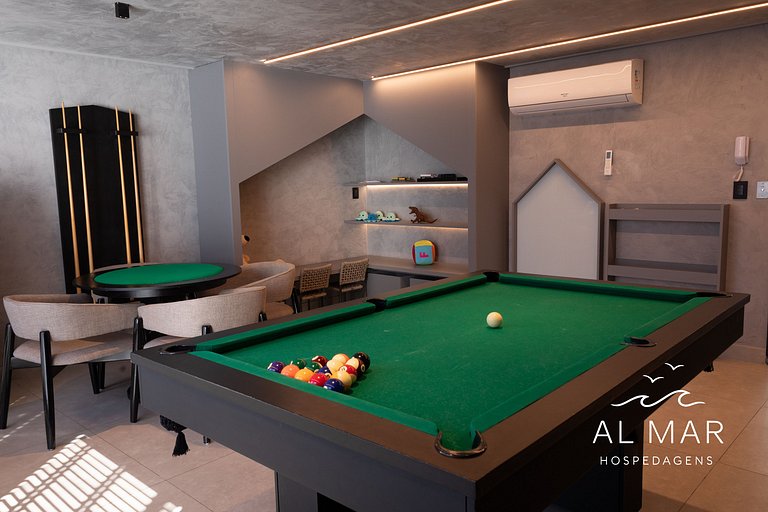 Apto Luxo com Hidro & Piscina no Rooftop #T32C