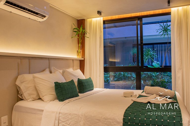 Apto Luxo com Hidro & Piscina no Rooftop #T32C