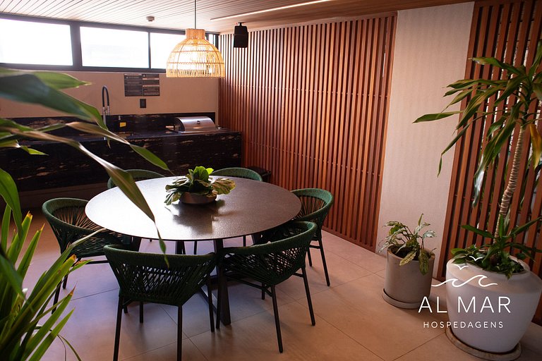 Apto Luxo com Hidro & Piscina no Rooftop #T32C