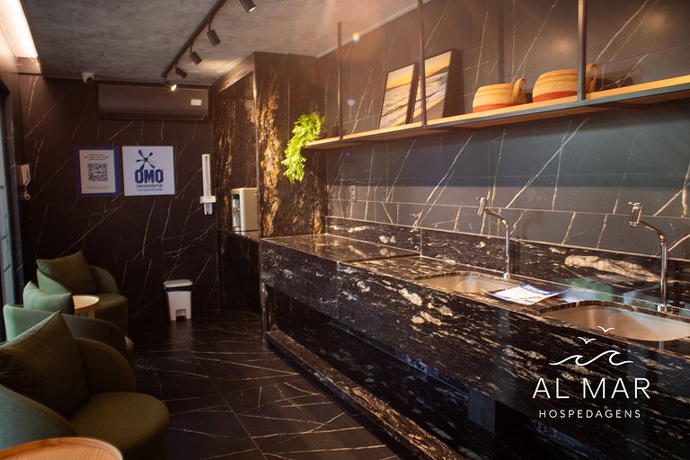 Apto Luxo com Hidro & Piscina no Rooftop #T32C