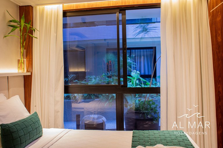 Apto Luxo com Hidro & Piscina no Rooftop #T32C
