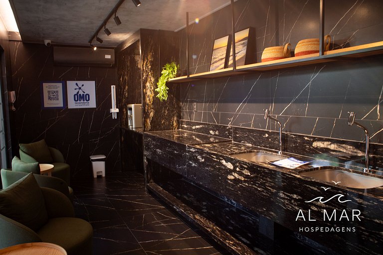 Apto Luxo com Hidro & Piscina no Rooftop #T32C