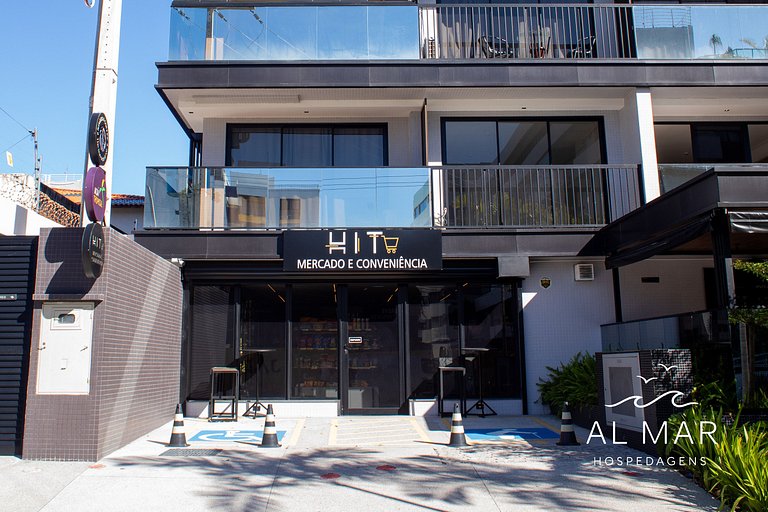 Apto Luxo com Hidro & Piscina no Rooftop #T32C
