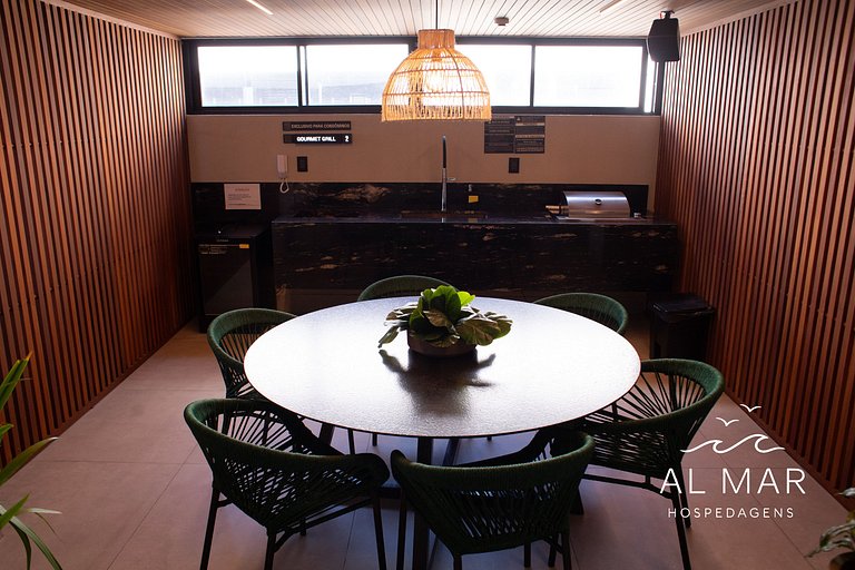 Apto Luxo com Hidro & Piscina no Rooftop #T32C