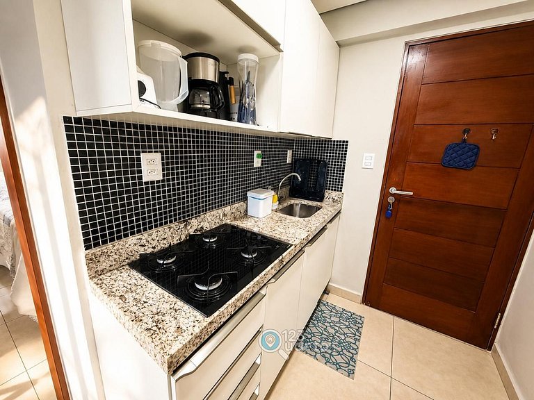 Apto 2 Quartos Pé na Areia LUXO | Flamboyant Bessa