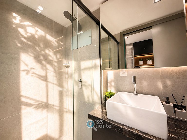 Apto Luxo | Hit Cabo Branco by 123Quarto #HCB245C