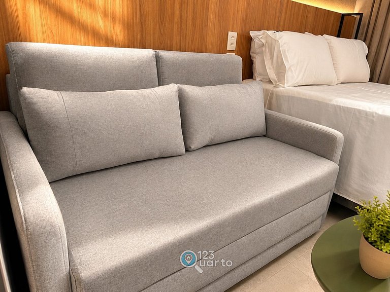 Apto Luxo | Hit Cabo Branco by 123Quarto #HCB245C