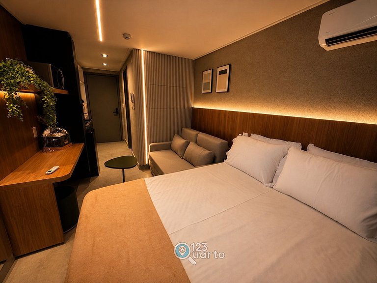 Apto Luxo | Hit Cabo Branco by 123Quarto #HCB245C