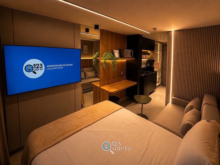 Apto Luxo | Hit Cabo Branco by 123Quarto #HCB245C