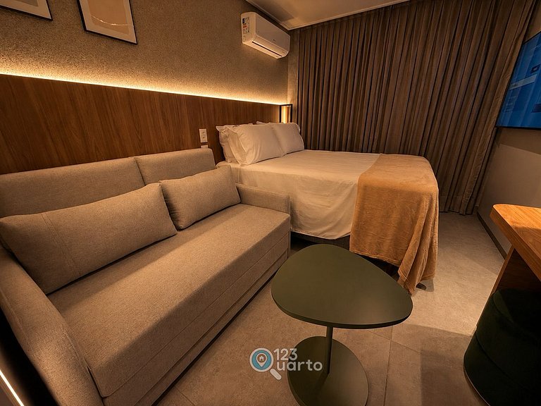 Apto Luxo | Hit Cabo Branco by 123Quarto #HCB245C