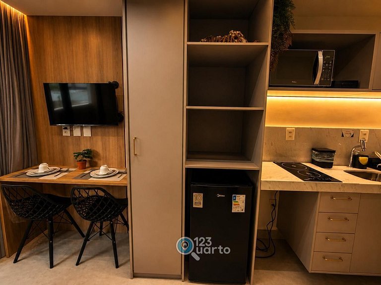 Studio Piscina na Cobertura - By 123Quarto #RE116