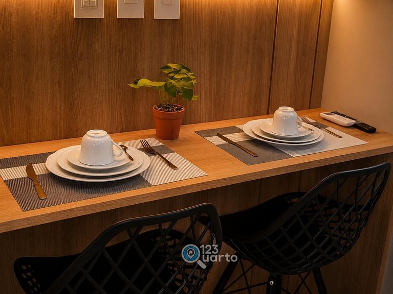 Studio Piscina na Cobertura - By 123Quarto #RE116