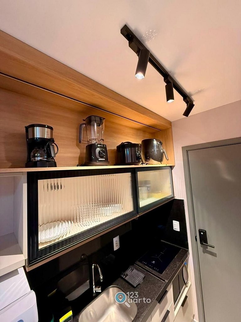 Stúdio Deluxe com Sofá Cama - #SOL601