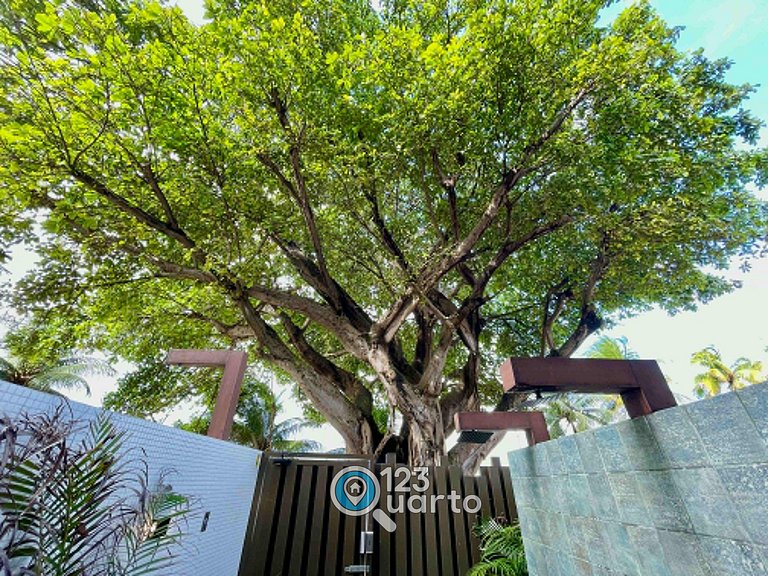 Flat Beira Mar, Lateral Com Vista Mar #GS202