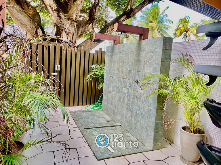 Flat Beira Mar, Lateral Com Vista Mar #GS202