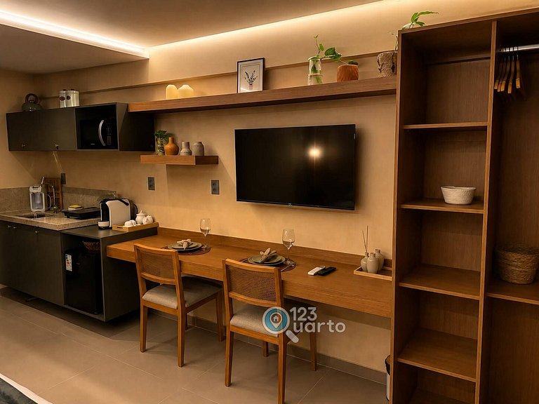 Apto Luxo Praiano - Beach Haus by 123Quarto